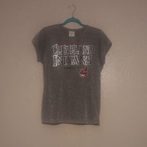 Cleveland Indians Youth (XL) Gray T-Shirt (New W/O tags)